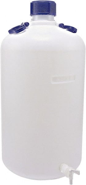 Dynalon Labware - 50,000 mL Carboy - Polyethylene, Translucent, 14.4" High x 13.8" Diam - Exact Tooling