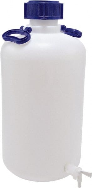Dynalon Labware - 25,000 mL Carboy - Polyethylene, Translucent, 11" High x 11" Diam - Exact Tooling