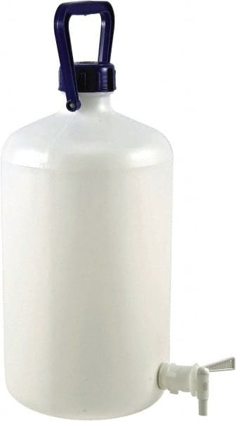 Dynalon Labware - 10,000 mL Carboy - Polyethylene, Translucent, 8.3" High x 8.3" Diam - Exact Tooling