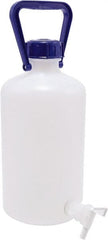 Dynalon Labware - 5,000 mL Carboy - Polyethylene, Translucent, 6.4" High x 6.7" Diam - Exact Tooling