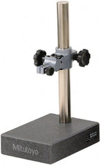 Mitutoyo - Granite (Base), Stand with Surface Plate - 350mm High, 200mm Base Length x 150mm Base Width x 50mm Base Height, Includes Holder - Exact Tooling
