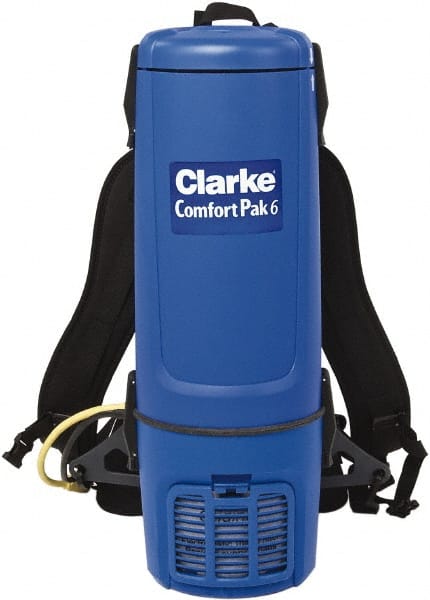 Clarke - Backpack Vacuum Cleaner - 120 Volts, 10 Amps, Accessories Included - Exact Tooling