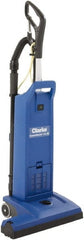 Clarke - Dual Motor Upright Vacuum Cleaner - 17-1/2" Cleaning Width, 9" Amps, Ergonomic Handle - Exact Tooling
