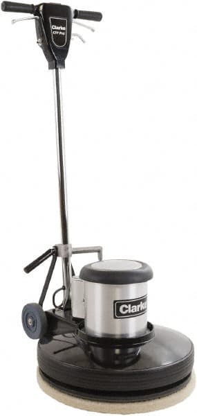 Clarke - 20" Cleaning Width, Electric Multi Purpose Floor Machine - 1.5 hp, 175 RPM - Exact Tooling