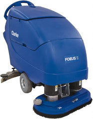 Clarke - 28" Cleaning Width, Battery Powered Floor Scrubber - 0.75 hp, 200 RPM, 23 Gal Tank Capacity - Exact Tooling