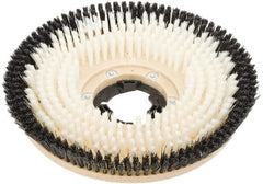 Clarke - 17" Diam Scrubbing Brush - 17" Machine, Black Pad, Nylon - Exact Tooling