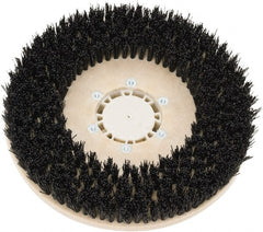 Clarke - 26" Diam Scrubbing Brush - 13" Machine, Black Pad, Polypropylene - Exact Tooling