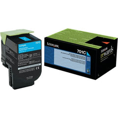 Lexmark - Cyan Toner Cartridge - Use with Lexmark CS310dn, CS310n, CS410n - Exact Tooling