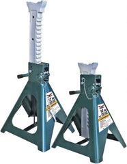 Safeguard - 24,000 Lb Capacity Jack Stand - 19-15/16 to 30-5/16" High - Exact Tooling