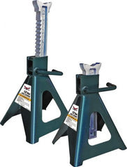 Safeguard - 24,000 Lb Capacity Jack Stand - 19-11/16 to 30-1/4" High - Exact Tooling