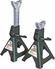 Safeguard - 6,000 Lb Capacity Jack Stand - 11 to 16-15/16" High - Exact Tooling