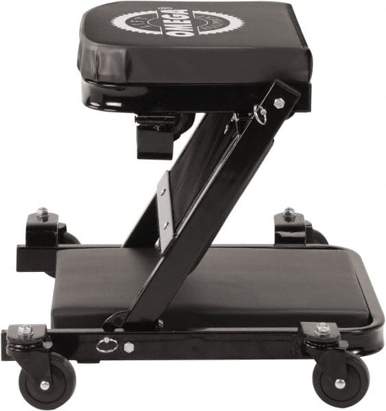 Omega Lift Equipment - 450 Lb Capacity, 6 Wheel Convertible Creeper - Alloy Steel, 40.94" Long x 5.12" Overall Height x 26" Wide - Exact Tooling
