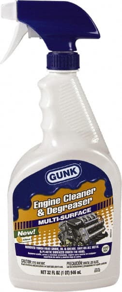 Gunk - Proprietary Formula Engine Cleaner/Degreaser - 32 oz Spray Bottle - Exact Tooling