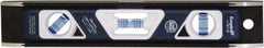 Empire Level - Magnetic 10" Long 3 Vial Torpedo Level - Metal, 1 Level & 2 Plumb Vials - Exact Tooling
