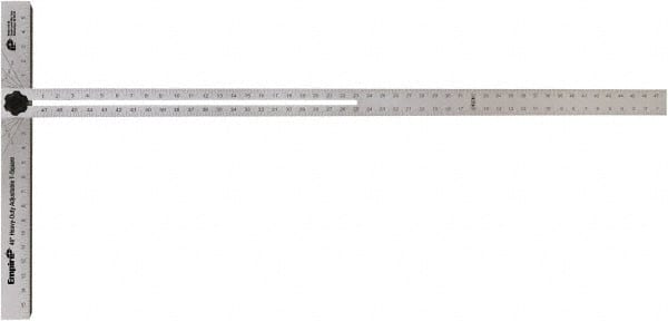 Empire Level - 48" Blade Length, 20" Base Length Aluminum Square - Exact Tooling