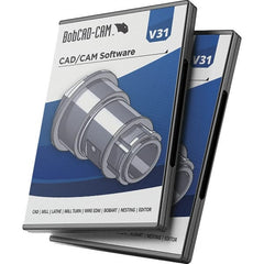 BobCAD-CAM - BobCAD-CAM V30 Mill 4 Axis Pro CD-ROM - Exact Tooling