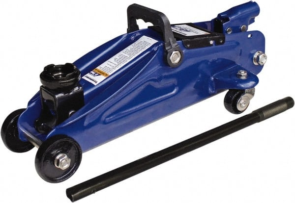 StrongHold - 2 Ton Capacity Hydraulic Jack - 5-1/8 to 13" High - Exact Tooling
