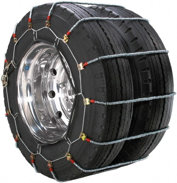 Peerless Chain - Dual Axle Tire Chains - For Use with 9.00-20, 10-22.5 - Exact Tooling