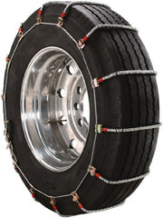 Peerless Chain - Single Axle Tire Chains - For Use with 10.00-22, 11-24.5, 12.75-22.5, 315/80-22.5 - Exact Tooling