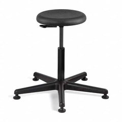 Bevco - Swivel & Adjustable Stools Type: Adjustable Backless Stool Base Type: Nylon - Exact Tooling