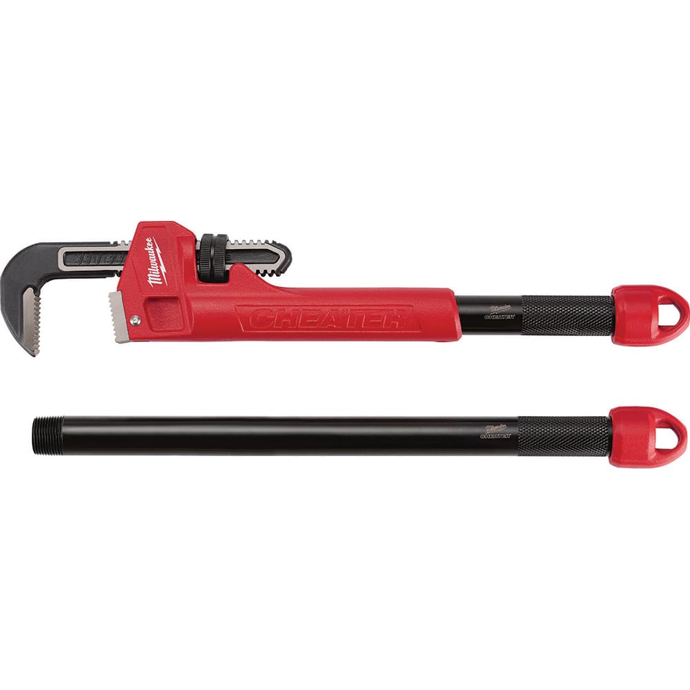 Milwaukee Tool - Pipe Wrenches; Type: Pipe Wrench ; Maximum Pipe Capacity (Inch): 2-1/2 ; Overall Length (Inch): 24 ; Material: Steel ; Additional Information: Dual Coil Springs - Exact Tooling