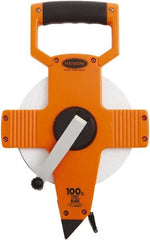 Keson - 100' x 3/8" Tape Measure - 1/8" Graduation - Exact Tooling