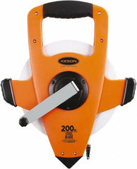 Keson - 200' x 3/8" Tape Measure - 1/8" Graduation - Exact Tooling