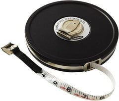 Keson - 100' x 1/2" Tape Measure - 1/8" Graduation - Exact Tooling