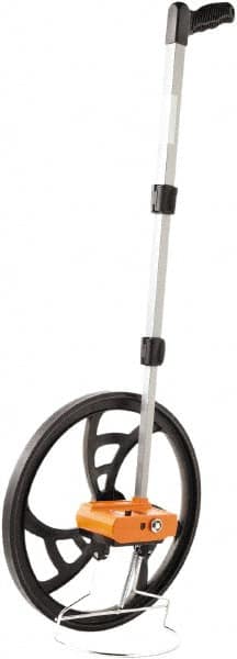 Keson - 99,999' Counter Limit, 4' OAL, Measuring Wheel - 2" Accuracy per 100", Measures in Ft/In - Exact Tooling