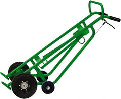 Valley Craft - 1,000 Lb Load Capacity, 30 & 55 Gal Drum Hand Truck - For 30 Gal & 55 Gal Drums - Exact Tooling