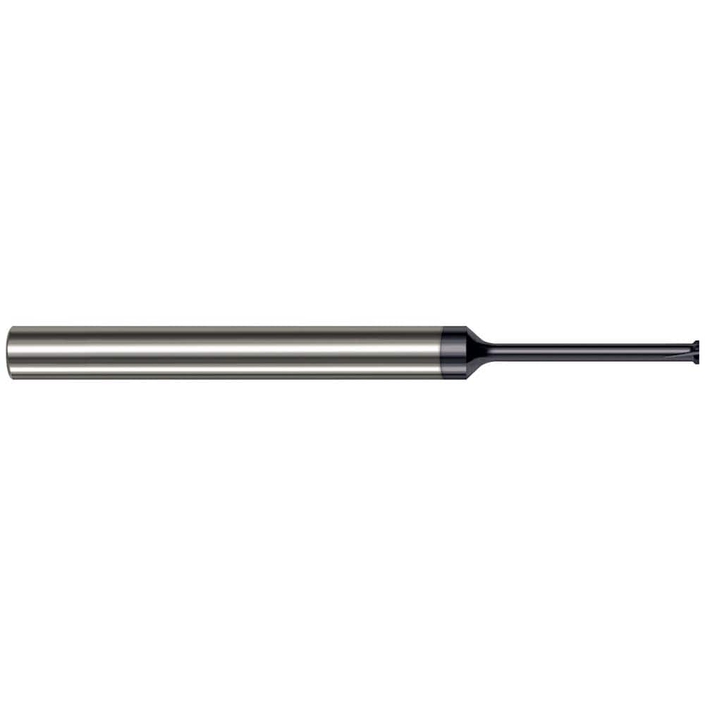 Harvey Tool - 0.115" Diam 90° 0.011" Chamfer 5-Flute Solid Carbide Back Chamfer - Exact Tooling