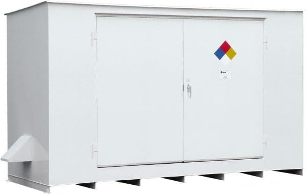 Enpac - Outdoor Safety Storage Buildings Number of Drums: 12 Fire Rated: Yes - Exact Tooling