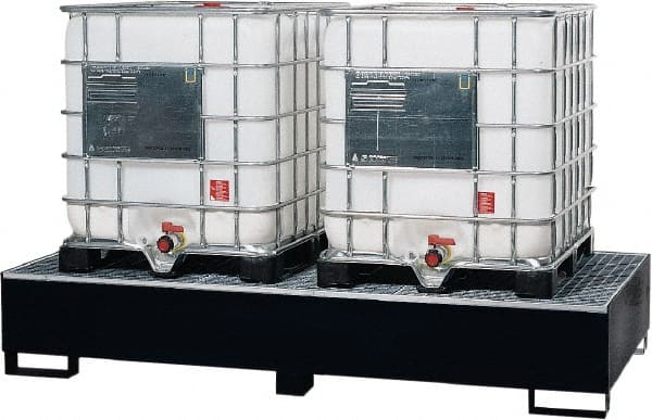 Enpac - IBC Sumps, Platforms & Decks Type: IBC Pallet Number of Totes: 2 - Exact Tooling