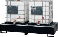 Enpac - IBC Sumps, Platforms & Decks Type: IBC Pallet Number of Totes: 2 - Exact Tooling