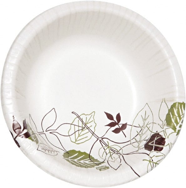 Dixie - Pathways Heavyweight Paper Bowls, 20 oz - Green, Burgundy - Exact Tooling