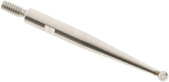 SPI - 1.5mm Ball Diam, Carbide, Ball Test Indicator Contact Point - 0.812" Contact Point Length, Use with Interapid Test Indicators - Exact Tooling