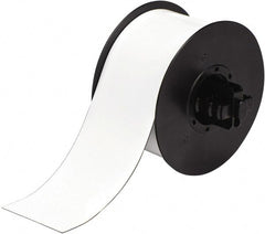 Brady - 2-1/2" Wide x 300" Long, White Magnetic Magnetic Tape - For BBP30 Label Printer, BBP33 Label Printer, BBP35 Multicolor Sign & Label Printer, BBP37 Color & Cut Sign & Label Printer, BradyPrinter S3100, BBP31 Sign & Label Printer - Exact Tooling