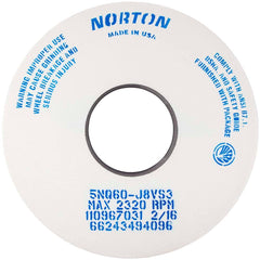 Norton - Tool & Cutter Grinding Wheels Wheel Type: Type 1 Wheel Diameter (Inch): 14 - Exact Tooling