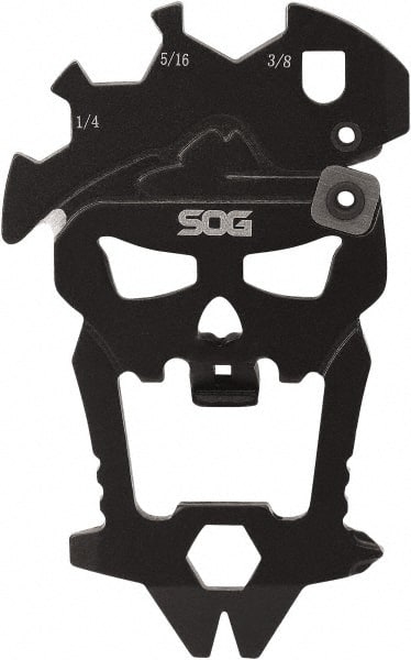 SOG Specialty Knives - 12 Piece, Multi-Tool Set - Black, 2-1/4" OAL, 2-1/4" Closed Length - Exact Tooling