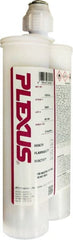 Plexus - 400 mL Cartridge Two Part Adhesive - 3 to 6 min Working Time, 60°F - Exact Tooling