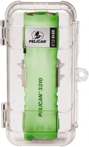 Pelican Products, Inc. - White LED Bulb, 234 Lumens, Industrial/Tactical Flashlight - Yellow Plastic Body, 3 AA Alkaline Batteries Included - Exact Tooling