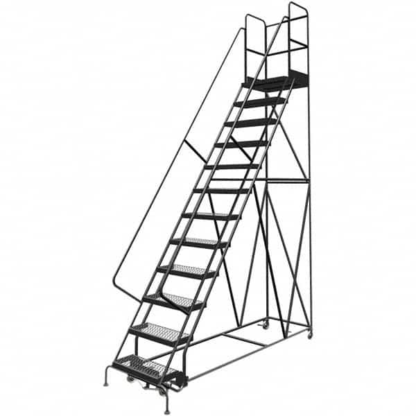 TRI-ARC - Rolling & Wall Mounted Ladders & Platforms Type: Rolling Warehouse Ladder Style: Rolling Platform Ladder - Exact Tooling