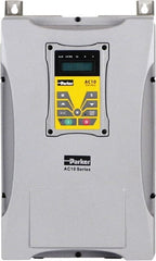 Parker - Three Phase, 480 Volt, 2 hp, Variable Frequency Drive - 7.87" Wide x 7.8" Deep x 16" High, IP66 - Exact Tooling