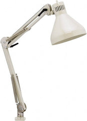 O.C. White - 43 Inch, Spring Suspension, Clamp on, LED, Shadow White, General Purpose Task Light - 250 Watt, 120 Volt, Nonmagnifying - Exact Tooling
