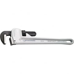 Rothenberger - Pipe Wrenches Type: Cast Aluminum Pipe Wrench Maximum Pipe Capacity (Inch): 5 - Exact Tooling