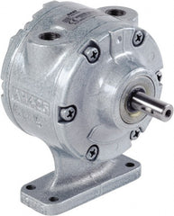 Gast - 1.7 hp Reversible Face Air Actuated Motor - 0:00 Gear Ratio, 3,000 Max RPM, 1.94" Shaft Length, 5/8" Shaft Diam - Exact Tooling