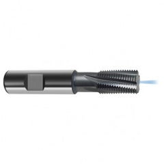 20 5FL Carbide Thread Mill-Coolant Thru-TiCN - Exact Tooling
