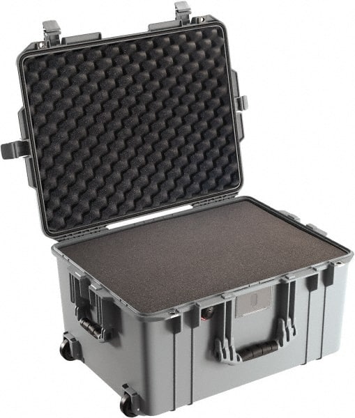 Pelican Products, Inc. - 18-51/64" Wide x 13-1/4" High, Aircase w/Foam - Silver - Exact Tooling