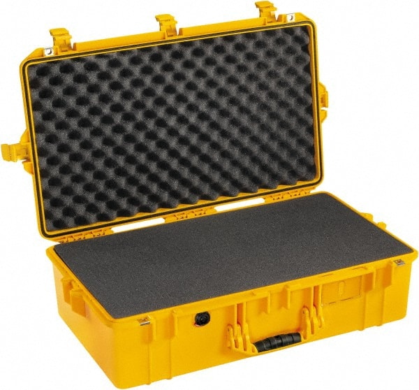 Pelican Products, Inc. - 16-49/64" Wide x 9-1/8" High, Aircase w/Foam - Yellow - Exact Tooling