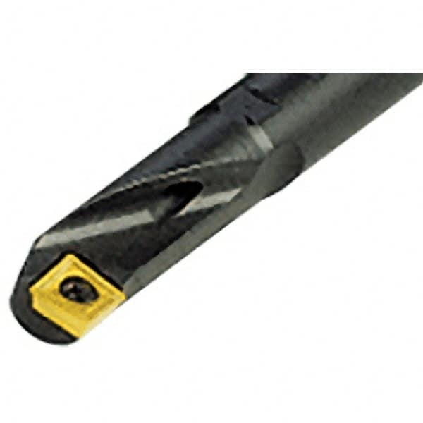 Iscar - 0.395" Min Bore Diam, 4-1/2" OAL, 3/8" Shank Diam, A-SXFOR Indexable Boring Bar - 1-1/8" Max Bore Depth, XOMT 0602.. Insert - Exact Tooling